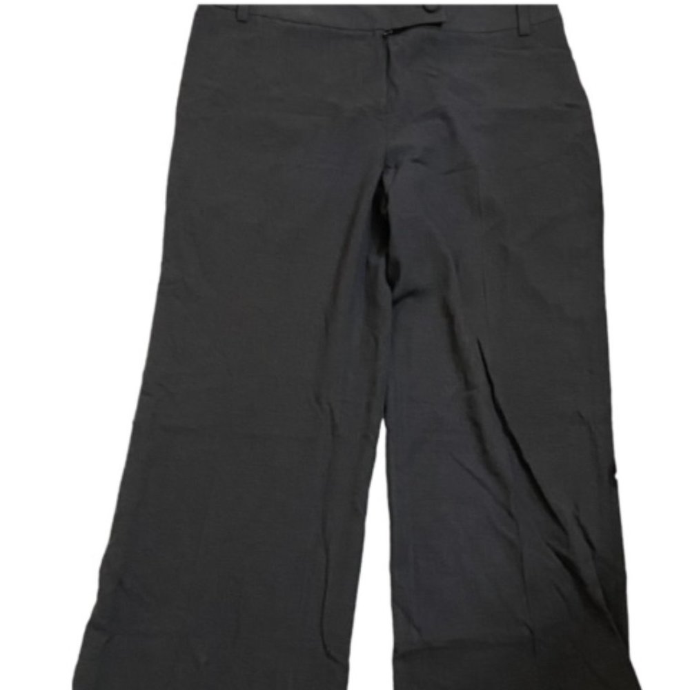 Anthropolgie Elevenses Gray Wide Leg Dress Pants - Size 14